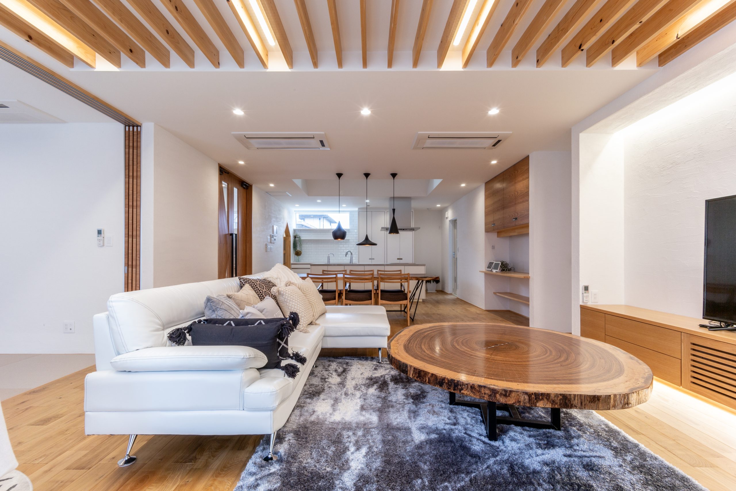 ACE FORMのリビング施工事例