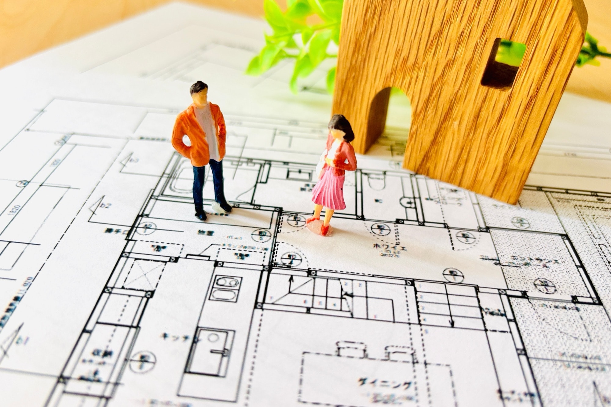 家の構造計画のイメージ